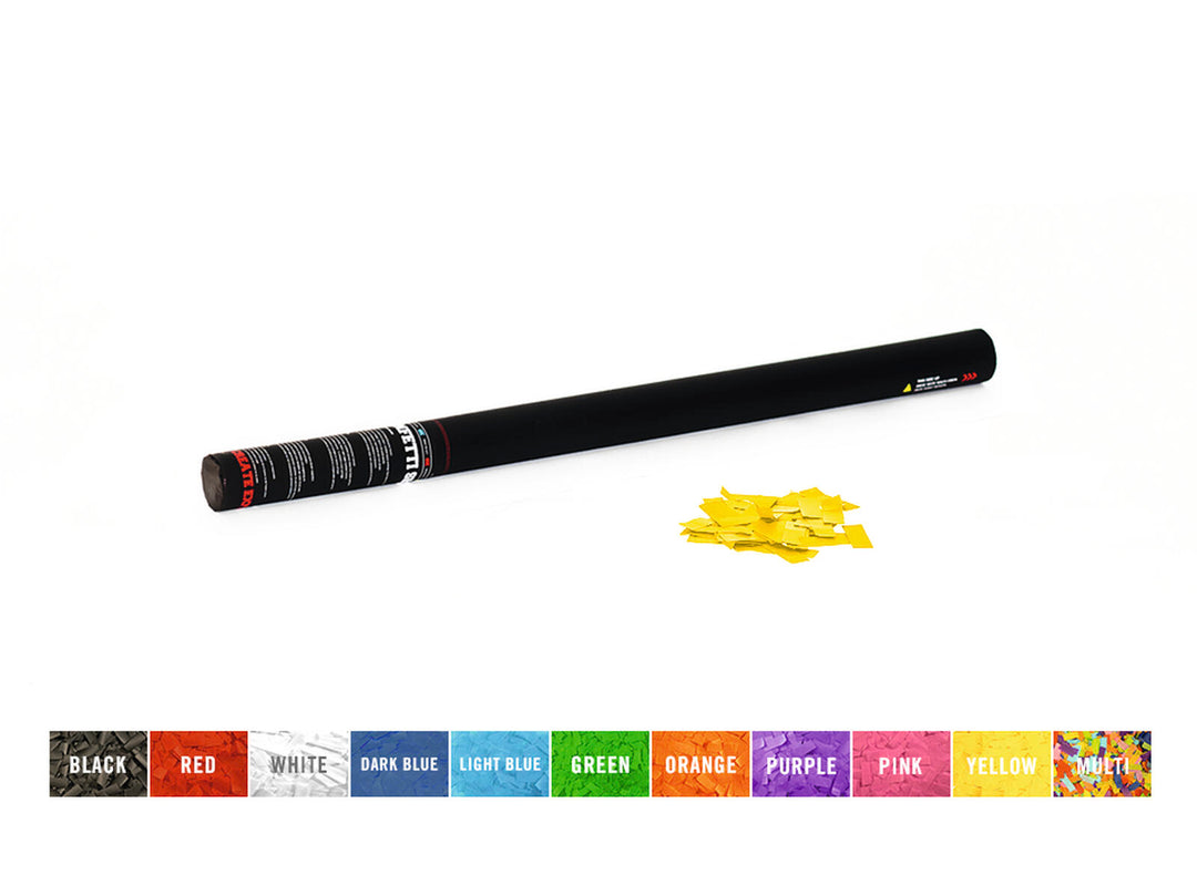 TCM FX Canon à confettis portatif 80cm, jaune