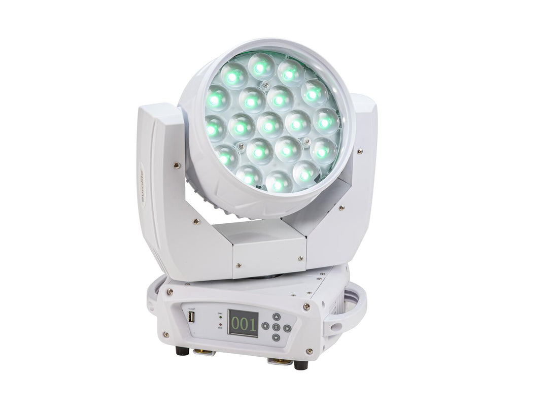 EUROLITE LED TMH-X4 Tâtes Mobiles Wash Zoom wh