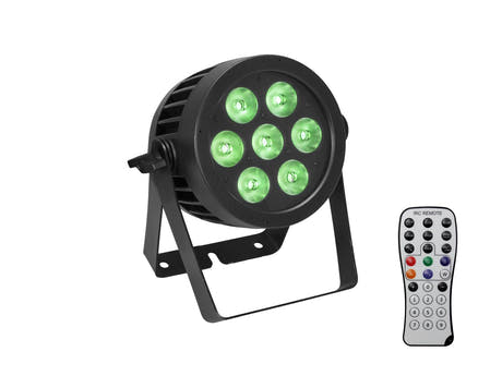 EUROLITE LED IP PAR 7x9W SCL projecteur