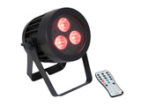 EUROLITE Set 4x LED IP PAR 3x8W QCL Spot + Case