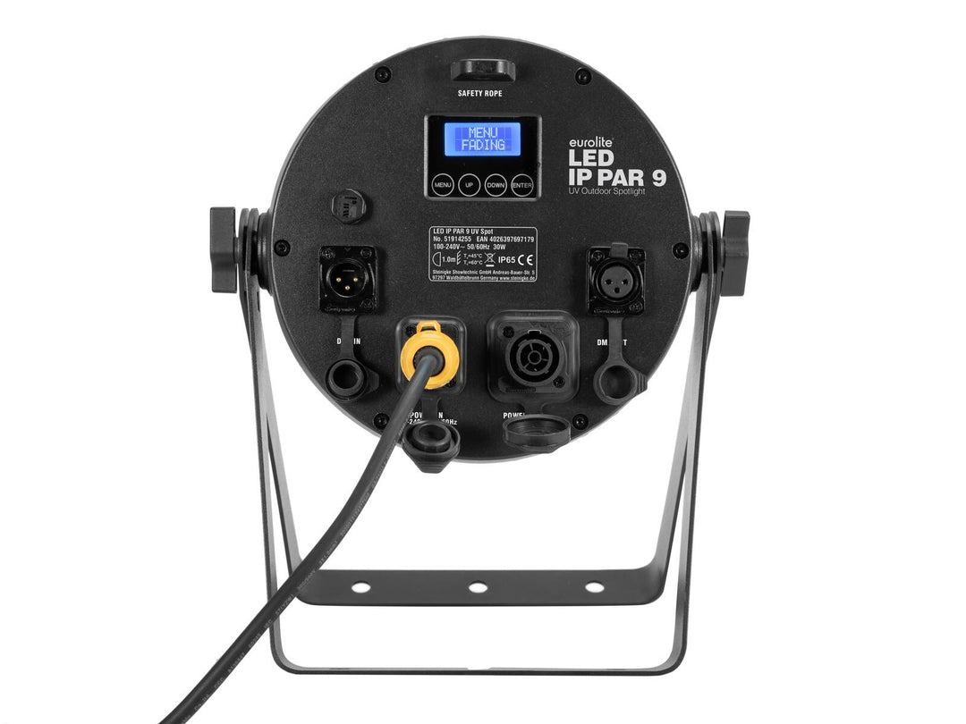 EUROLITE LED IP PAR 9 UV projecteur