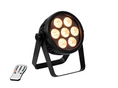 EUROLITE Set 4x LED 7C-7 Silent Slim Spot + étui