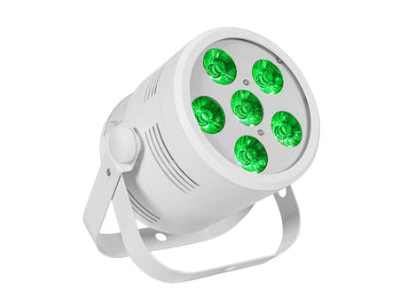 EUROLITE LED Silent Par 6 QCL au sol wh