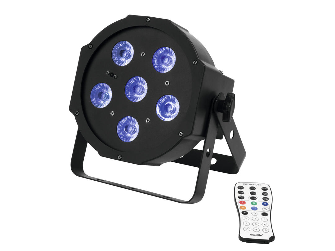 EUROLITE Set 4x LED SLS-603 + Étui EC-SL4M taille M