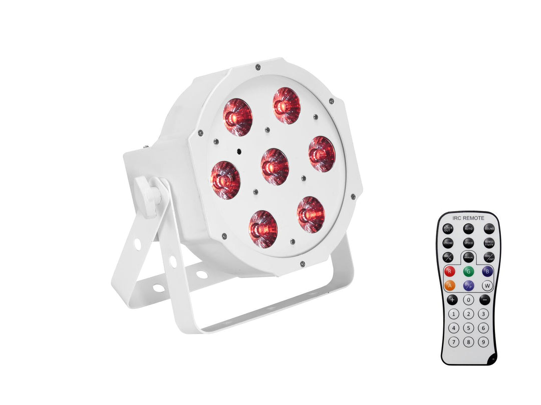 EUROLITE Set 4x LED SLS-7 HCL Spot blanc + Sac souple