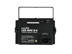 EUROLITE LED Mini D-6 faisceau hybride Effect