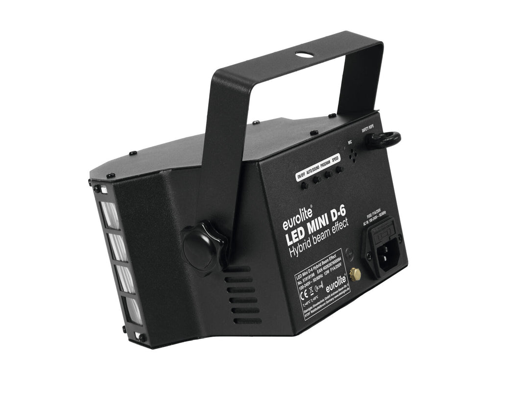 EUROLITE LED Mini D-6 faisceau hybride Effect