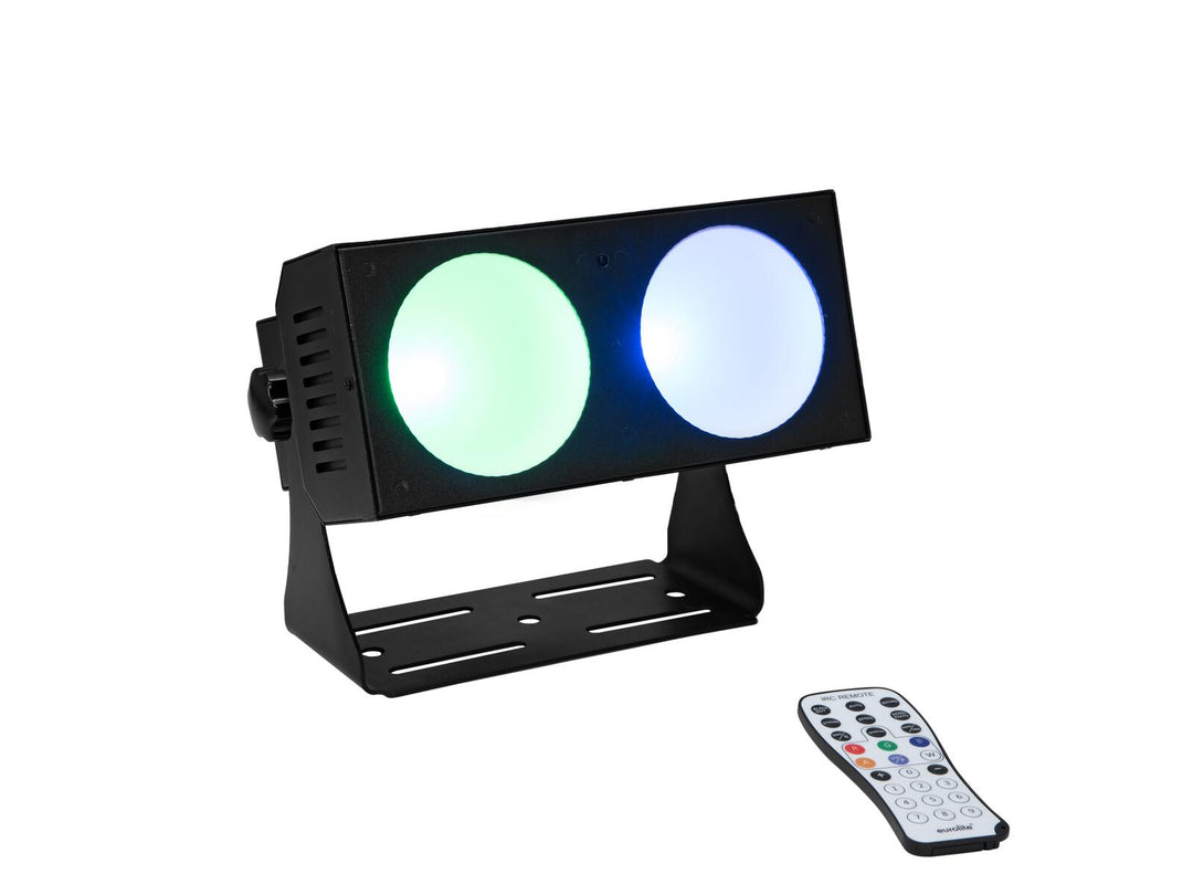 Kit EUROLITE 4x LED CBB-2 COB RGB Bar + étui