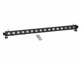 EUROLITE Set LED PIX-16 QCL Bar + FS-4 Floorstand, Steel, black