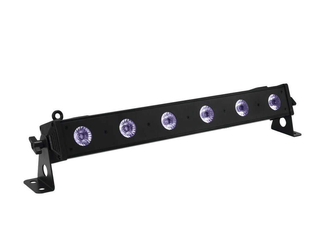 EUROLITE Set de 4x LED BAR-6 QCL RGBW + 2x Soft Bag + Contrôleur