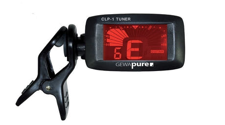 GEWA CLP-1 accordeur à pince pour guitares, basso et ukulélés