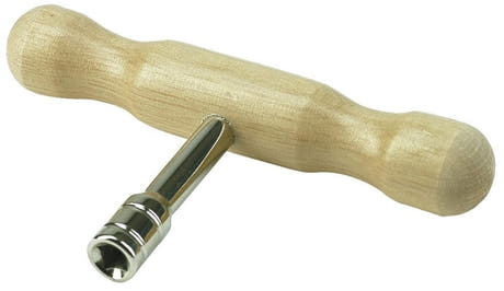 GEWA clé d'accordage pour autoharpe, carré 5,5 mm, poignée en T