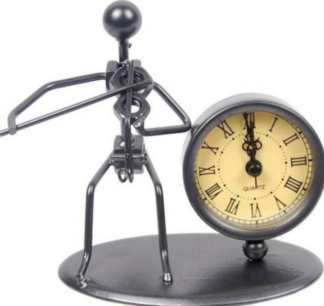 GEWA Sculpture avec horloge - Violons