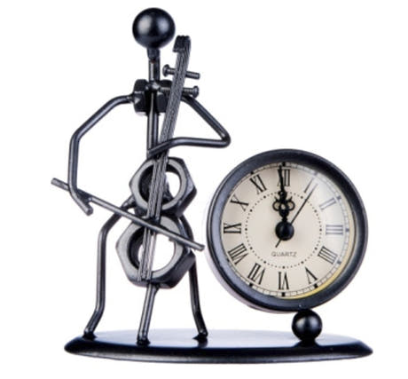 GEWA Sculpture avec horloge - Violoncelle