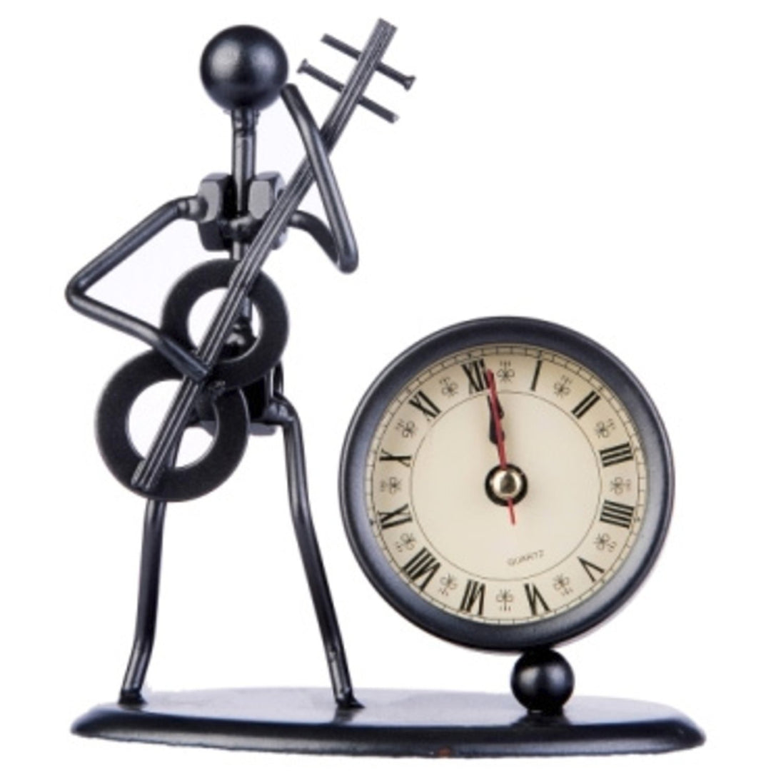 GEWA Sculpture avec horloge - guitare basse