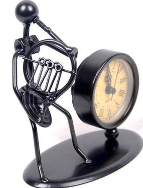 GEWA Sculpture avec horloge - Cors français