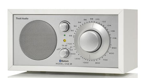 Tivoli Audio Model ONE BT Bluetooth Højtaler (Blanc, Argent)
