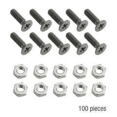 Adam Hall Châssis M3 Kit de Vis (100 pcs)