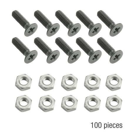 Adam Hall Châssis M3 Kit de Vis (100 pcs)
