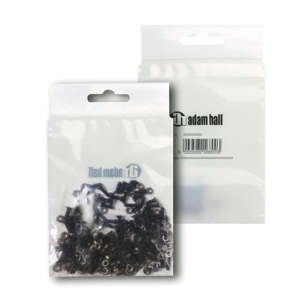 Adam Hall Châssis M3 Kit de Vis (100 pcs)