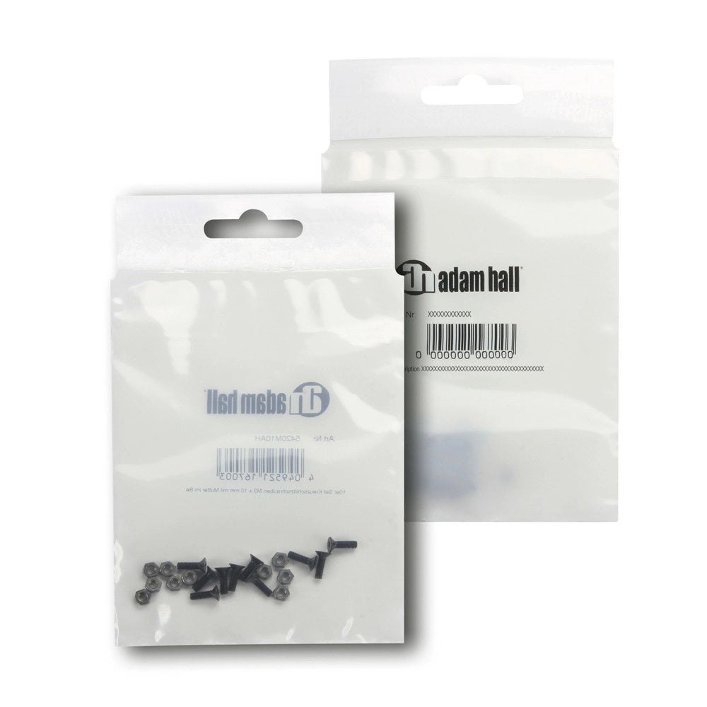 Adam Hall Châssis M3 Kit de Vis (10 pcs)