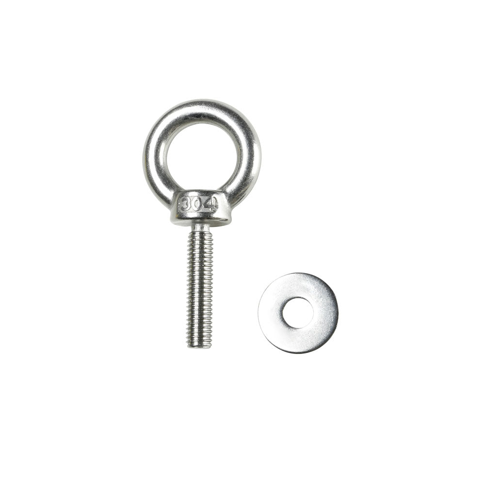 LD Systems 5430 M8 - Vis à anneau en acier inoxydable M8 x 30 mm incl. rondelle