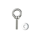 LD Systems 5430 M8 - Vis à anneau en acier inoxydable M8 x 30 mm incl. rondelle