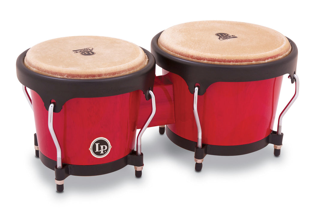 Latin Percussion Bongo Aspire - Bois rouge (LPA601-RW)