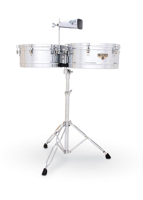 Latin Percussion Timbales Matador - Chrome (M257)