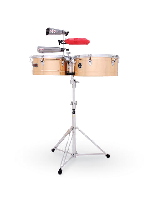 Latin Percussion Timbales Prestige Bronze - 13"/14" (LP1314-BZ)