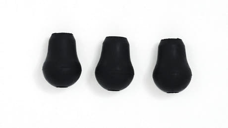 Gibraltar SC-RTL pieds en caoutchouc pour tambour sur pied, grands, 3 pièces