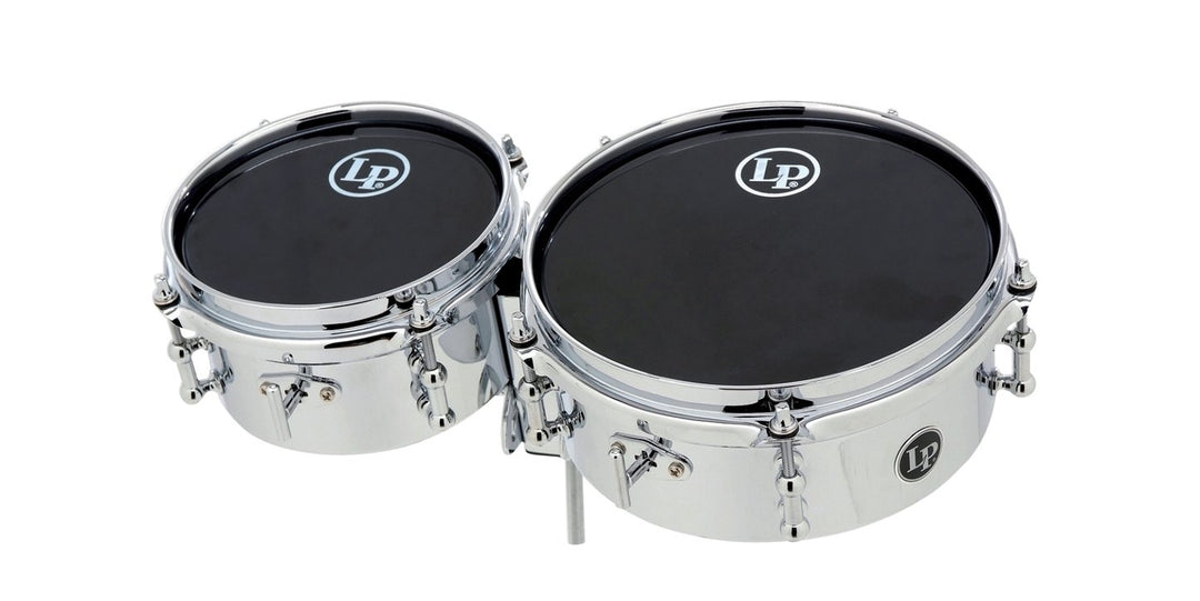 Latin Percussion Timbales Mini - Chromées (LP845-K)
