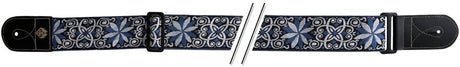 GEWA Guitar Straps F&S Folk Jacquard - Blue-White