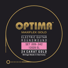 Optima Cordes pour guitare électrique Gold Strings. Maxiflex - Set (12028 EL)