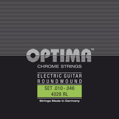 Cordes Optima 4028.12RL Chrome pour guitare électrique à 12 cordes