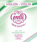 Corelli Violin strings New Crystal - Forte (703F)