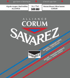 Cordes Savarez pour Guitares classiques Alliance Corum - Set (500ARJ)