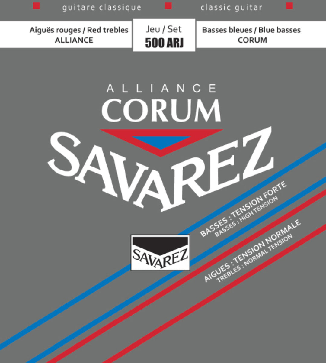 Cordes Savarez pour Guitares classiques Alliance Corum - Set (500ARJ)