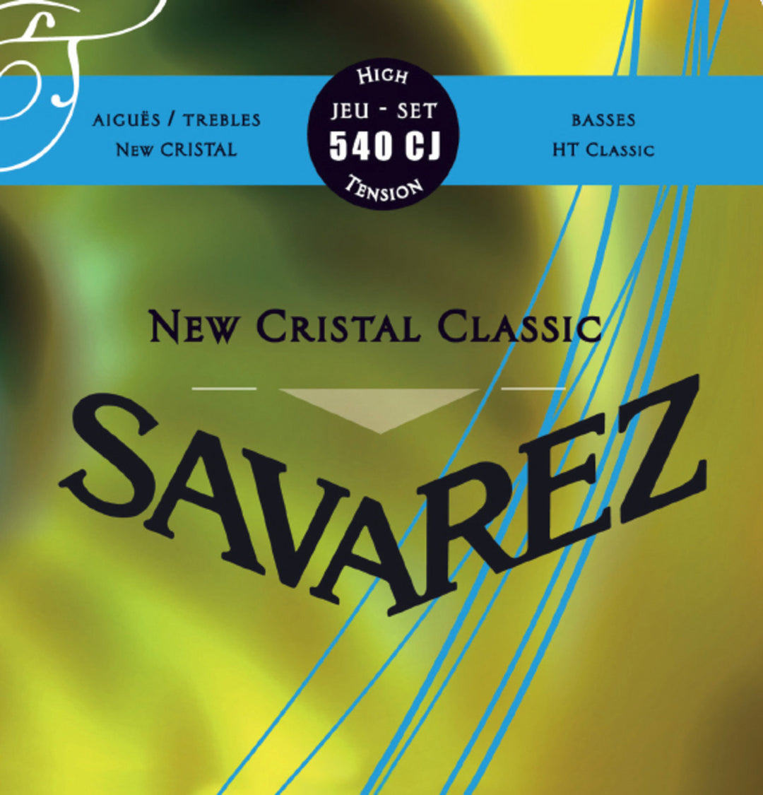 Cordes Savarez pour guitares classiques New Cristal Classic - Set aigu (540CJ)