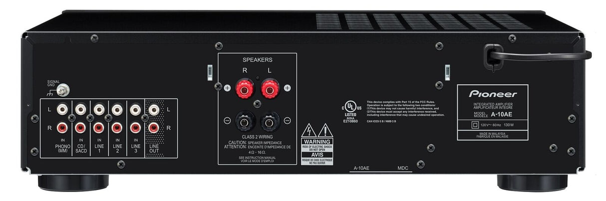 Pioneer A-10AE Amplifier Silver