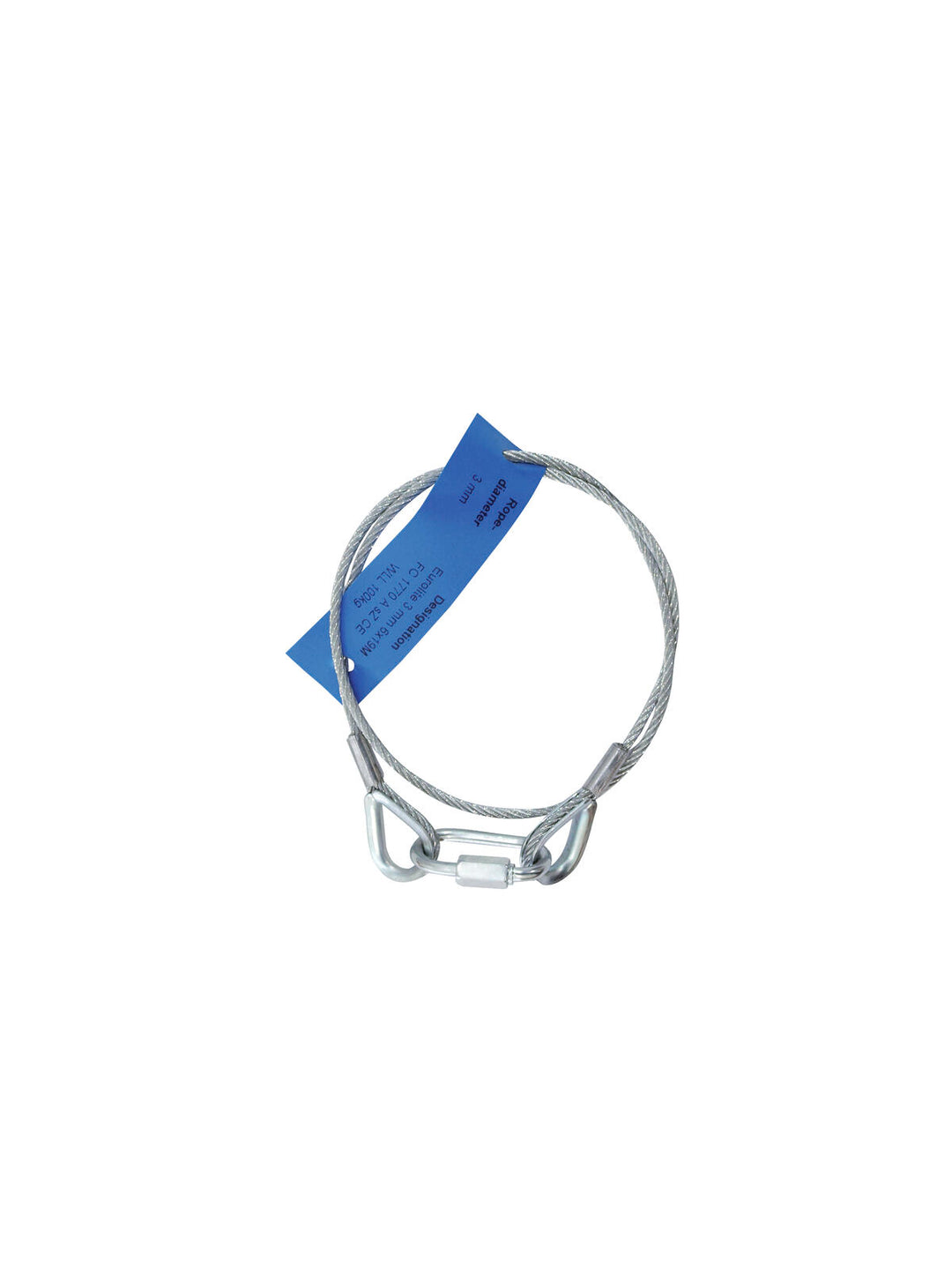 EUROLITE Safety Bond AG-5 3x600mm jusqu'à 5kg sil
