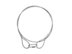 EUROLITE Câble en acier (SC) 900x3mm argenté