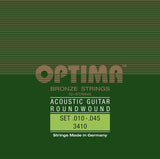 Optima Strings for Acoustic Guitar cordes Bronze - set 12 cordes (1727.12EL)