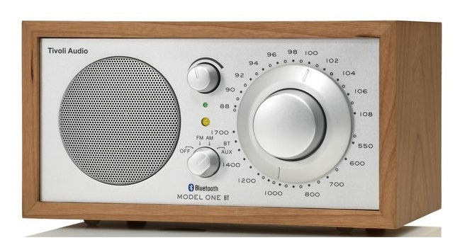 Tivoli Audio Model ONE BT Bluetooth Haut-parleur (Cerise, Argent)