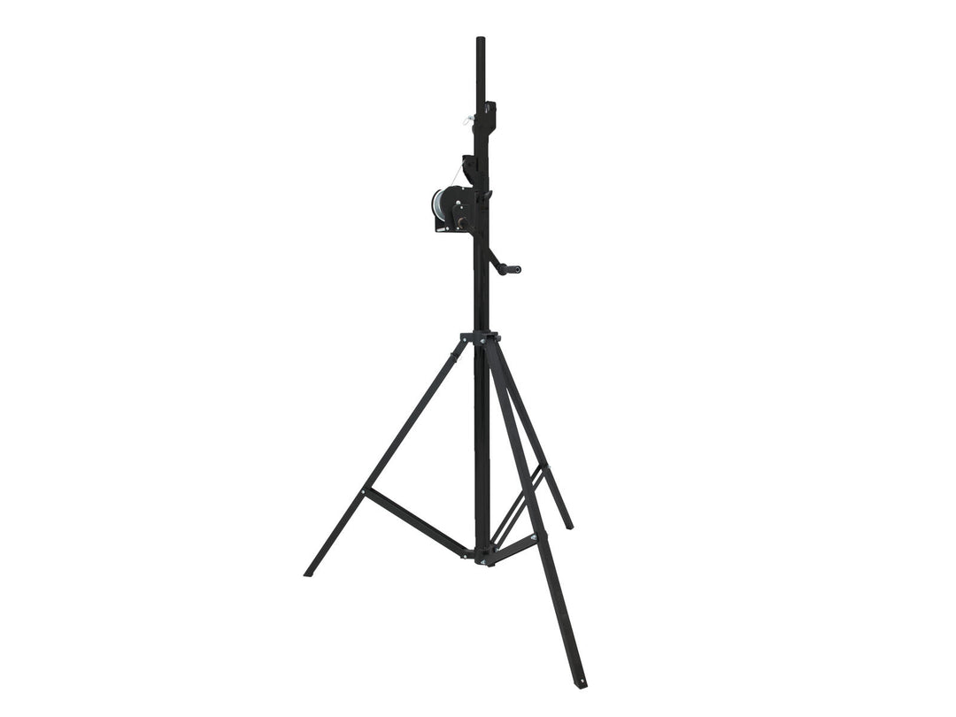 EUROLITE Set STT-400/85 Treuil Stand TÜV/GS noir + STV-3529 Adaptateur long