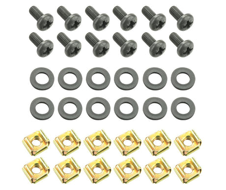 Adam Hall Vis pour rack 19" 12 pcs. (12mm)