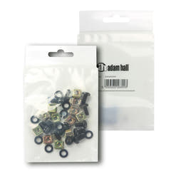 Adam Hall Vis pour rack 19" 12 pcs. (12mm)