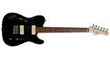 Guitare électrique semi-hollow Michael Kelly 59 Thinline, Gloss Black