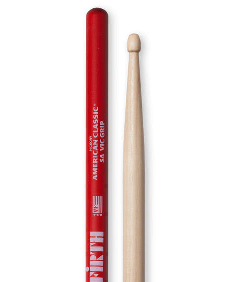 Vic Firth 5A Vic Grip Baguettes de Baterie