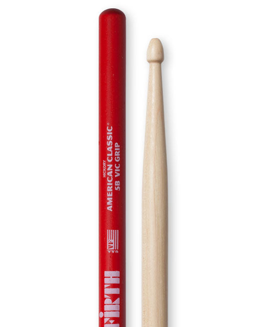 Vic Firth 5B Vic Grip Baguettes de Baterie